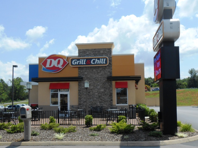 We stopped for lunch at this new Diary Queen.