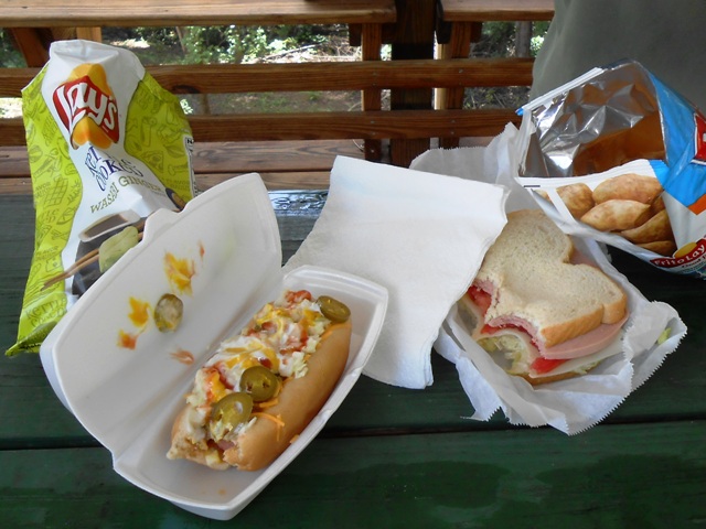Deli sandwiches from The Thunder Mountain General Store are terrific!