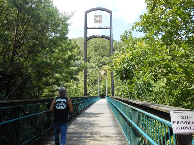 The Bicentennial arch.