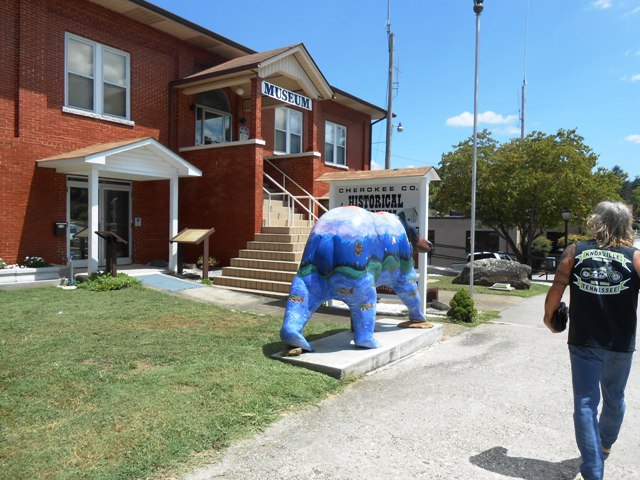 Cherokee County Historical Museum is a short walk from Shoe Booties Cafe.