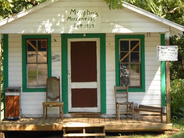 We just had to take a photo of this old country store.