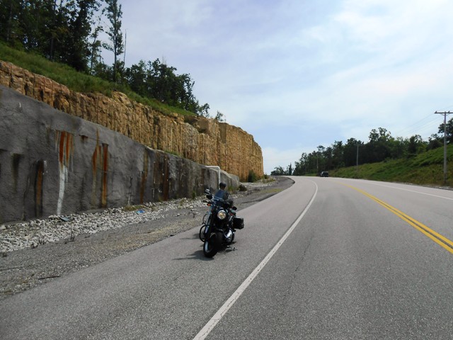 Heading down highway 62.