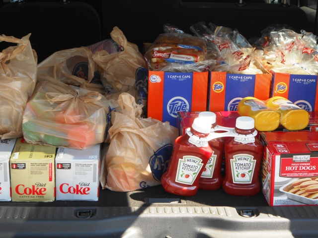 The Explorer is loaded up. We're ready for the party!