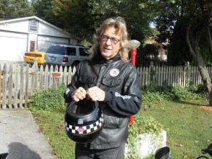 Jeff is ready to ride!