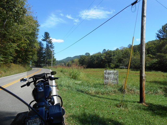 Here is the beginning of the unfinished Camelot Gold Course in Pressmen's Home.