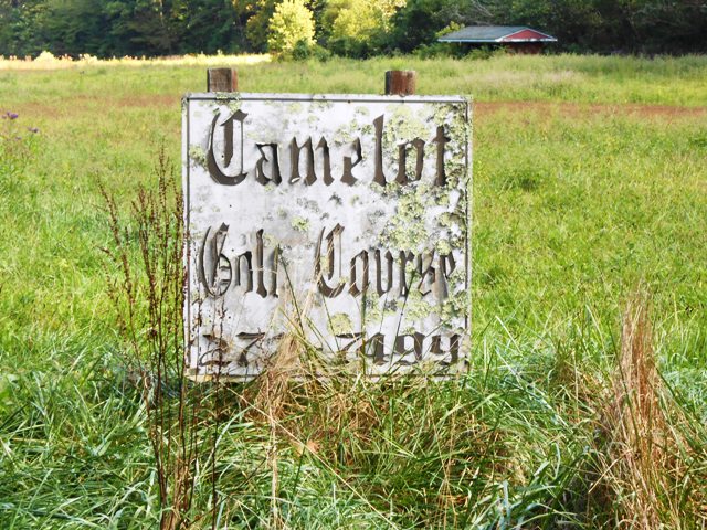 Close up of this old sign.