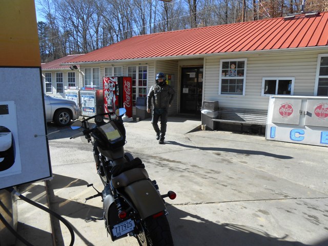 We stopped briefly in Petros to fuel up.