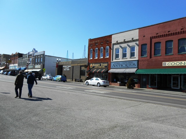 View of downtown Sweetwater.