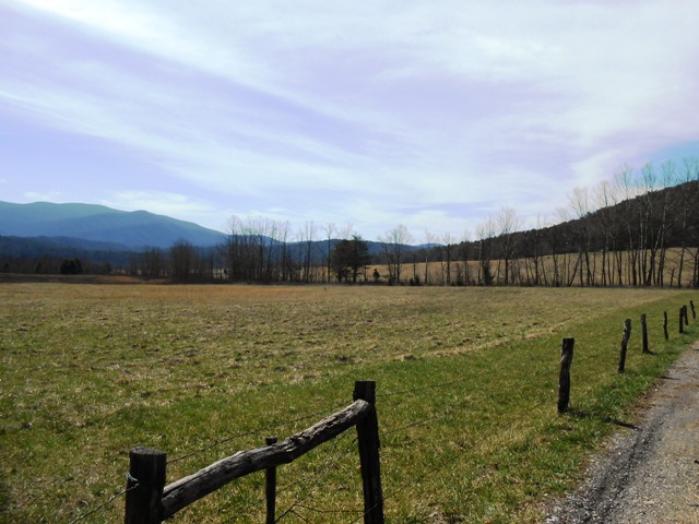A beautiful pasture with a nice surprise in the distance....