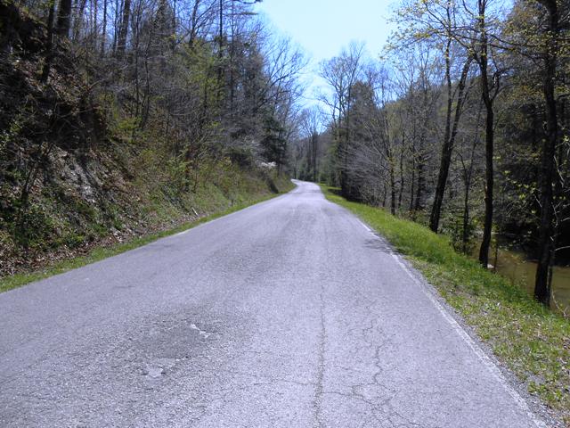 Traveling down Old 63.