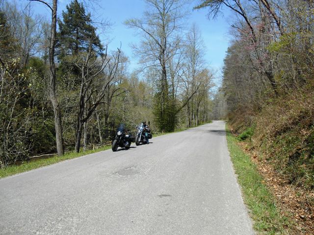 Old 63 is rather isolated even though it runs parallel to I-75.