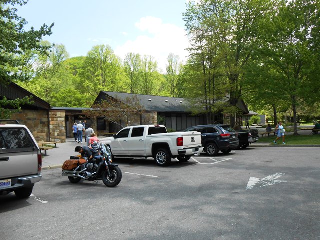 We made a pit stop at the Visitor Center just outside of Gatlinburg.