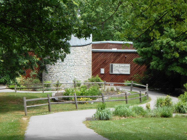There's the visitor center and museum.