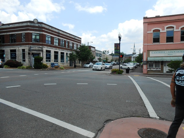 Another view of downtown Athens.