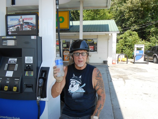 We made a fuel and water stop in Lenoir City.