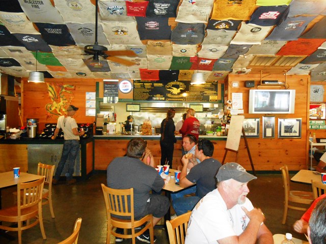 We stopped to get a bite inside the Dragon Grille.