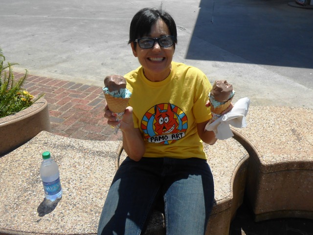 Pamo says, "It's all mine!"