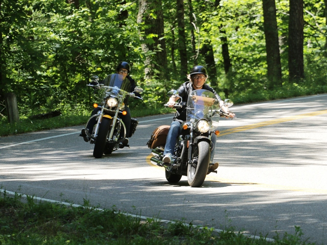 Heading up the Dragon.