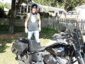 Jeff is ready to ride!