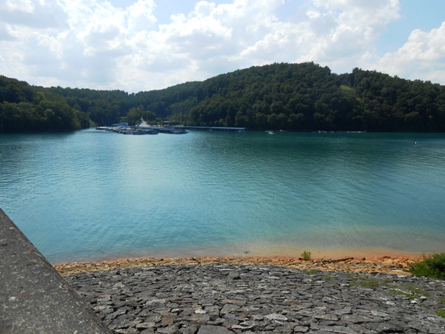 View of Norris Lake.