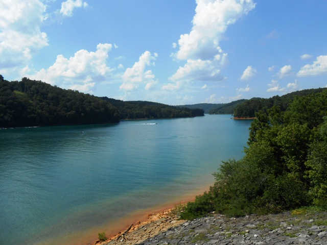 View of Norris Lake.