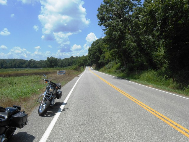 That's the way we came.