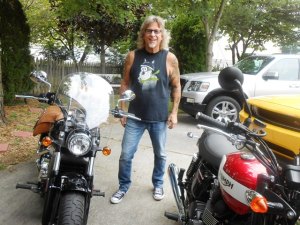 Jeff is ready to ride!