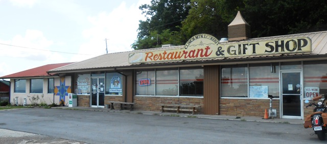 Clinch Mountain Restaurant on 25E.