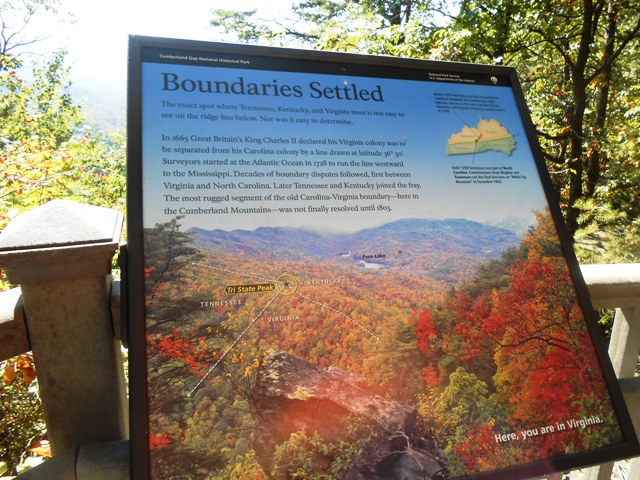 The spot is nicely marked with a plaque.