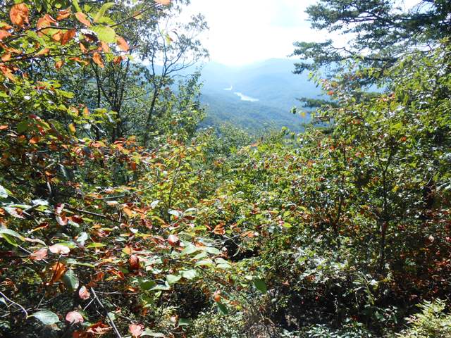 And a photo on this day of the spot. Can you see it? It's out there somewhere.