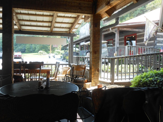 It was a nice setting with overhead fans to keep the air moving.