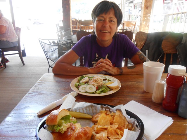 Perfect meal for a hot summer day.