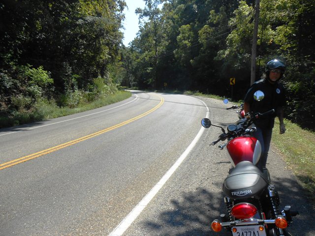 On Six Mile Road heading to 129.