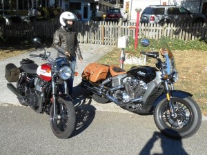 Pamo is ready to ride.