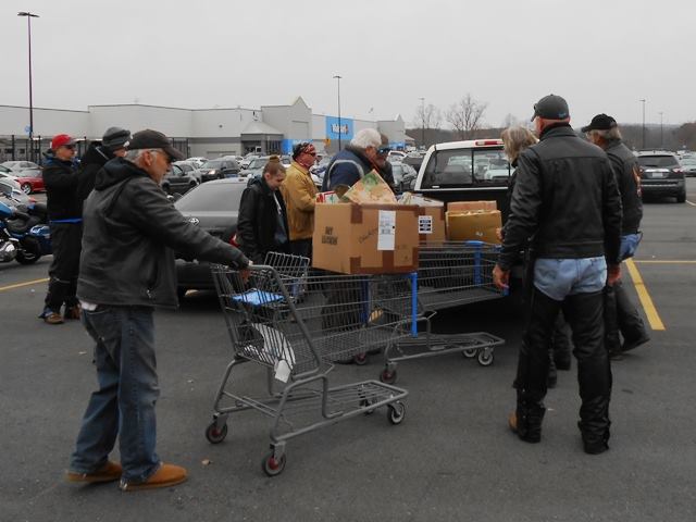 Everyone jumps in to help.