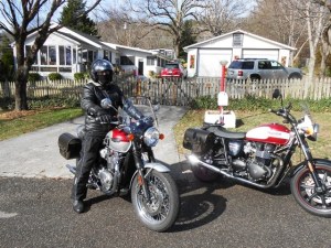 Jeff is ready to ride.