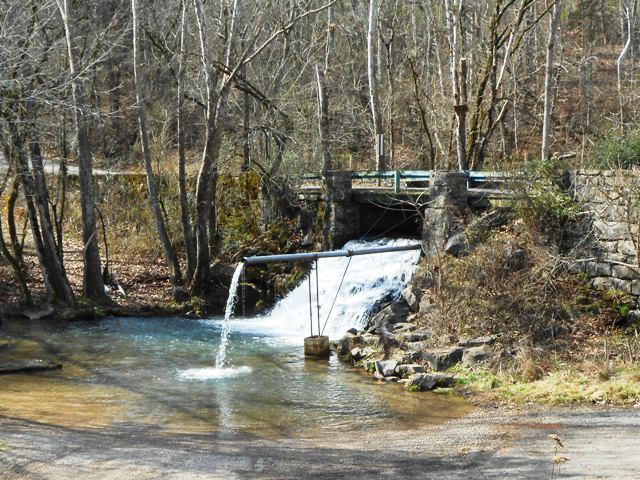 View of water off Indian Ridge Road.